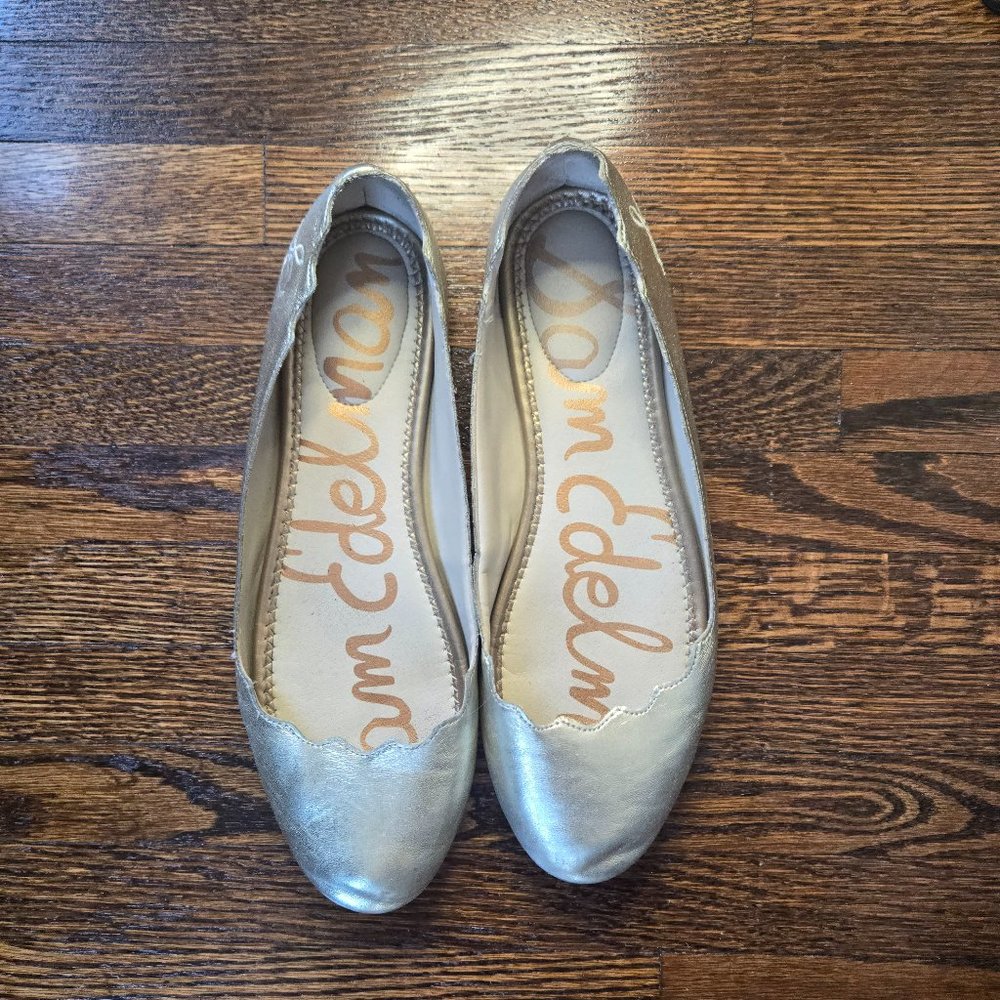 Sam Edelman Gold Flats